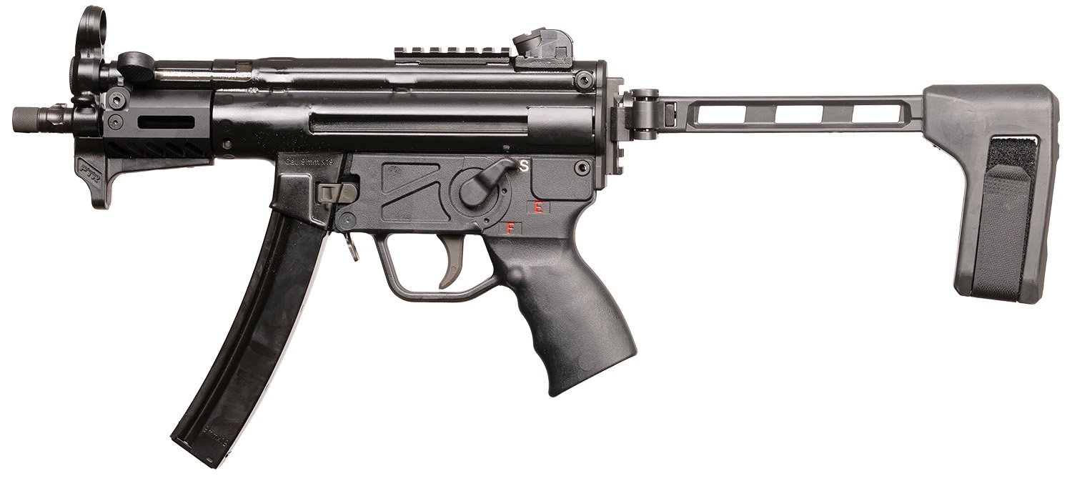PTR 9KTBR0090101 9mm 30+1 5.16" Black Nitride Barrel M-LOK Handguard