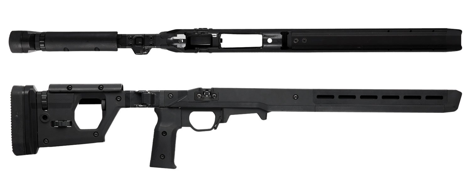 Magpul Pro 700 MAG802-BLK Folding Stock Remington 700 SA Black Synthetic