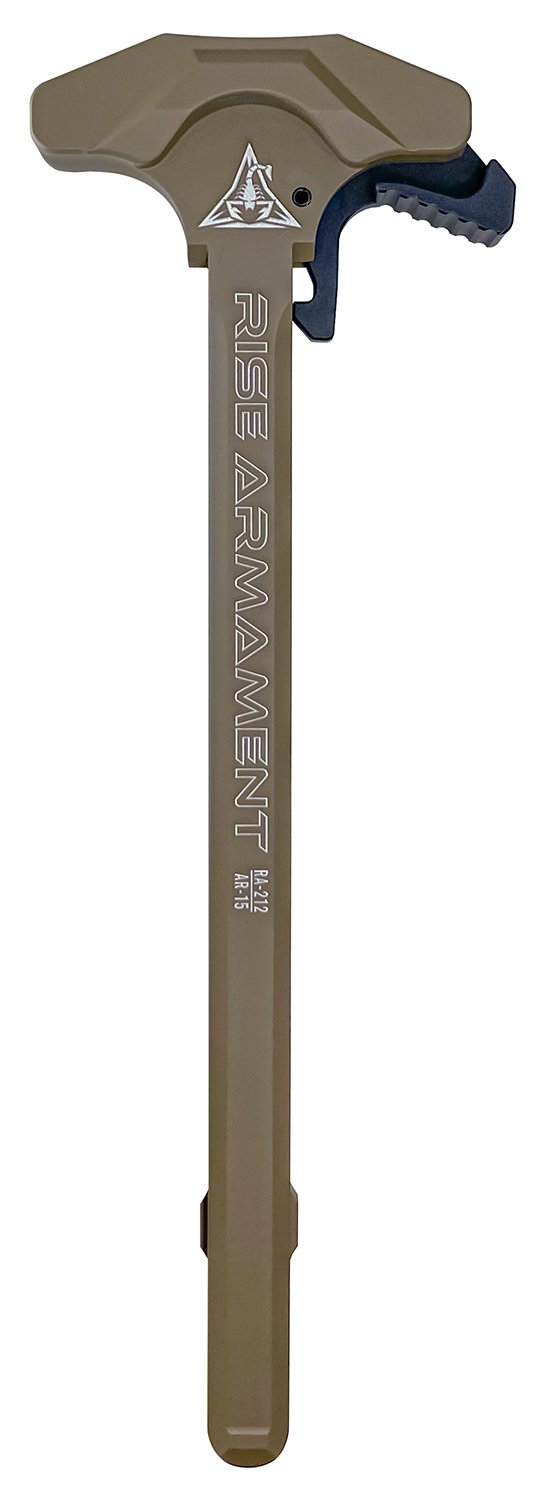 Rise Armament RA-212 FDE Extended Charging Handle 7075-T6 Aluminum