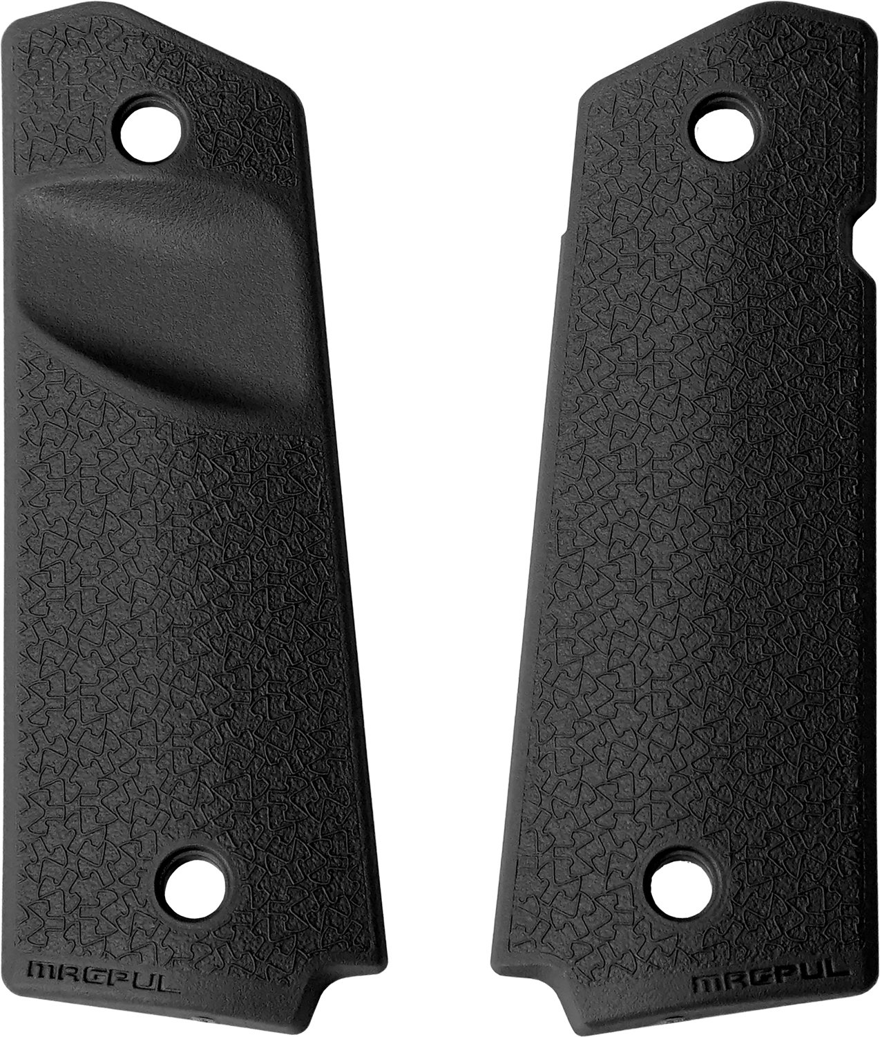 Magpul MAG524-BLK MOE 1911 Grip Panels Black Reinforced Polymer - Magpul Industries