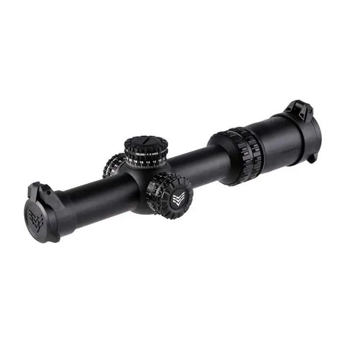 ARROWHEAD LPVO 1-6X24MM SFP ILL GUERRILLA DOT BDC-RED BLACK - Swampfox Optics