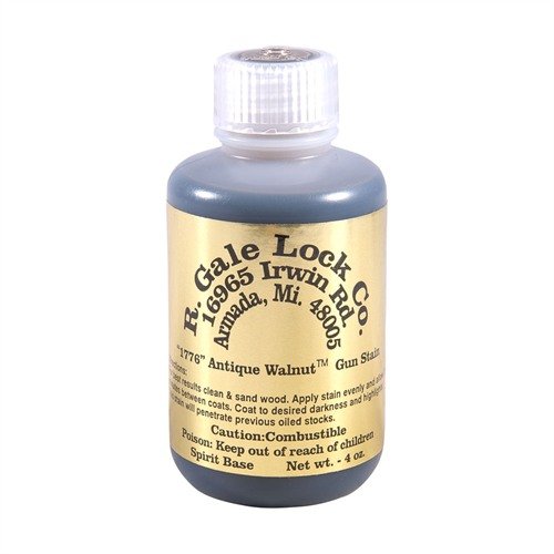 R. GALE LOCK CO. ANTIQUE WALNUT STAIN 4 OZ. - R. GALE LOCK CO.