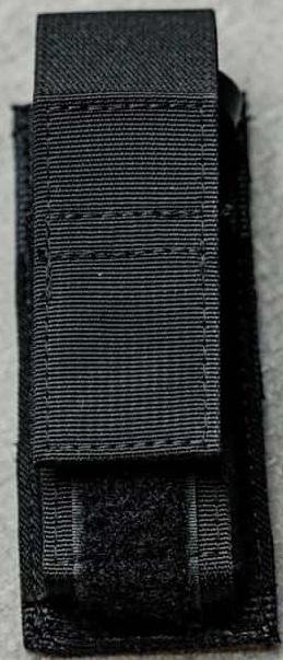 Buy GunfightersINC AOKMGBLK Kenai Magazine Pouch, Nylon, Velcro, Black online