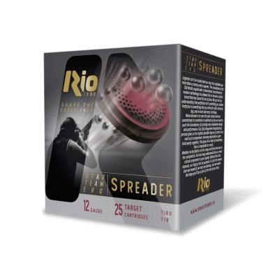 Rio Star Team Evo Spreader High Velocity Shotshells 12ga 2-3/4 1-1/8oz 1250 fps #7.5 25/ct