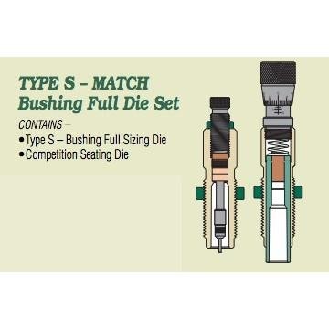 Buy Redding 36320 Type S Match Bushing Full Die Set .24 Nosler Reloading online
