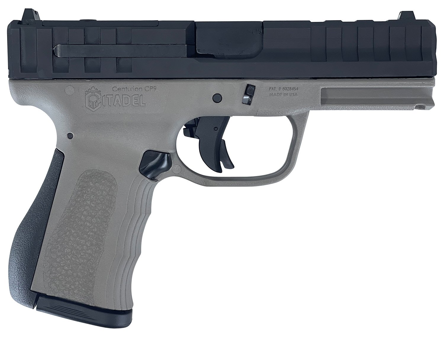 Legacy Sports CITCP9GRY 9mm Pistol, 4" Barrel, Optic Ready, Titanium Gray - Citadel - 9mm