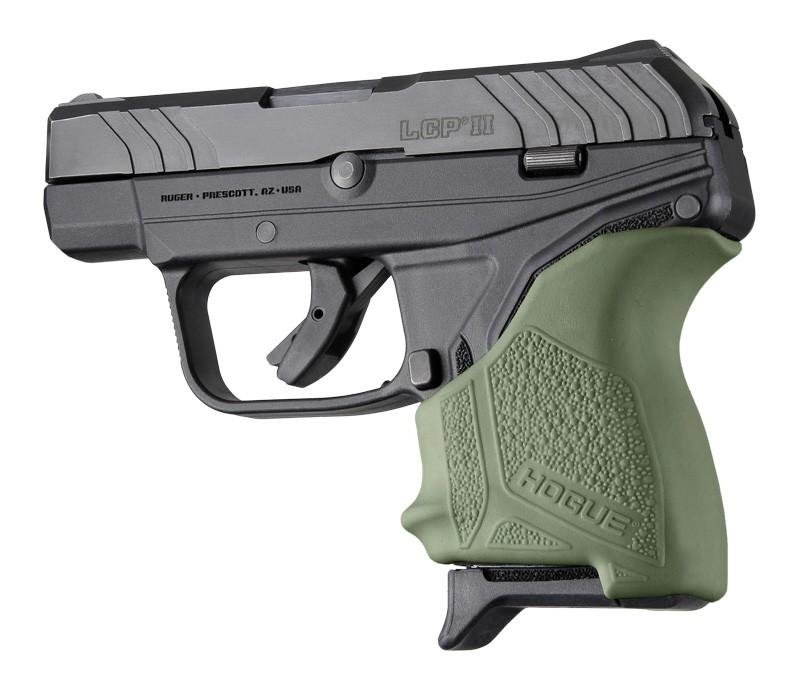 Buy Hogue HandAll Beavertail Grip Sleeve for Ruger LCP II OD Green online