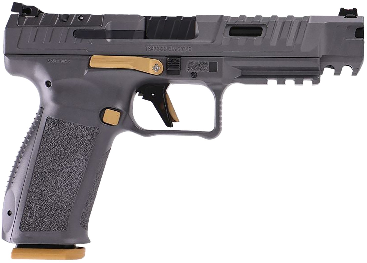 Canik HG6771TN SFx Rival 9mm 5" 10+1 Grey Polymer Striker Fire - Century Arms - 9mm