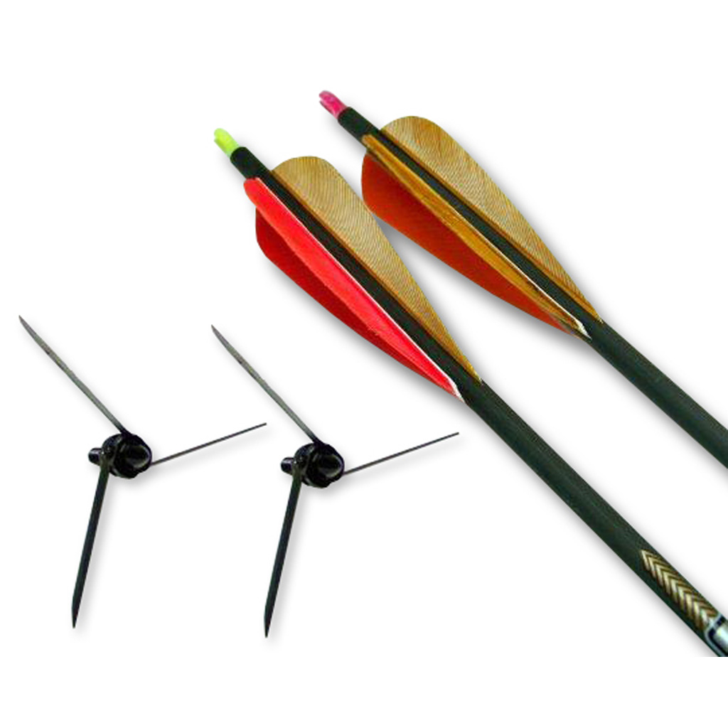 Magnus BHC125-2 Bullhead Bow Kit 125gr, 2 Broadheads, 2 Arrows 300 Spin