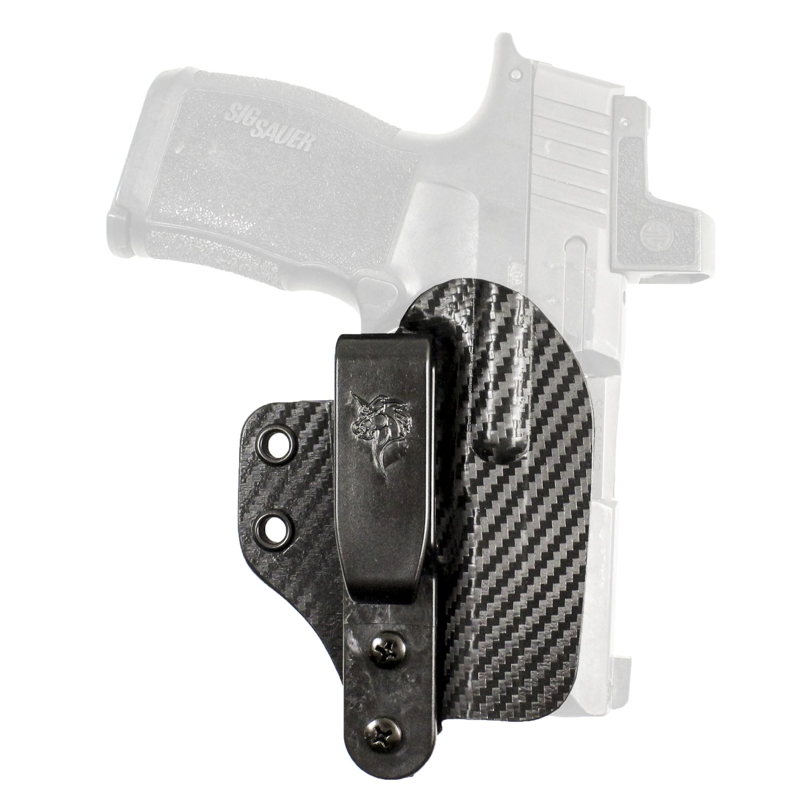 DeSantis 216KJ8JZ0 Lifeguard IWB Holster Black Carbon Fiber Sig P365X - DeSantis