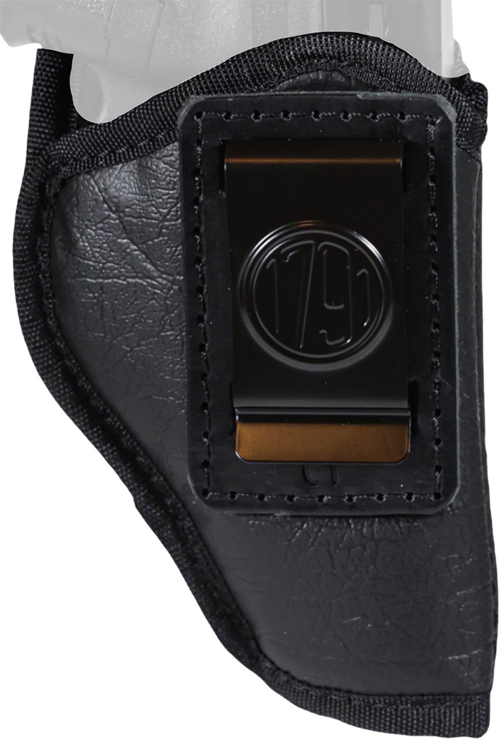 1791 Gunleather ECOC1BLKR EcoCarry IWB Compact Black Right Hand Holster - 1791 Gunleather - BLACK