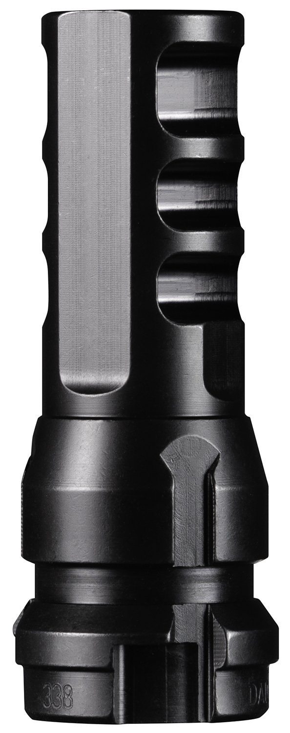 Dead Air Armament DA104 KeyMo Muzzle Brake 338 Cal M18x1 Black - Dead Air - KEYMO
