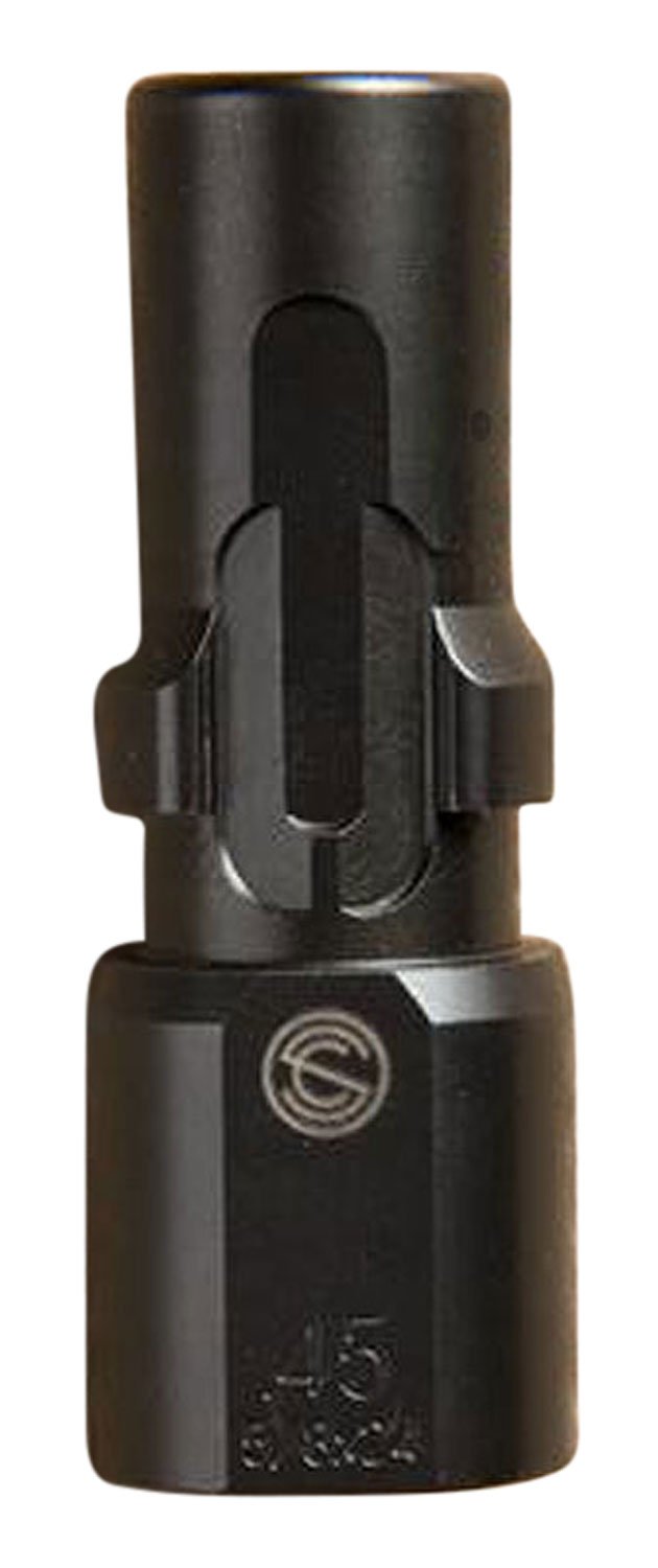 SilencerCo 3-Lug Muzzle Device .578x28 .45 ACP Black - SilencerCo - 45 ACP