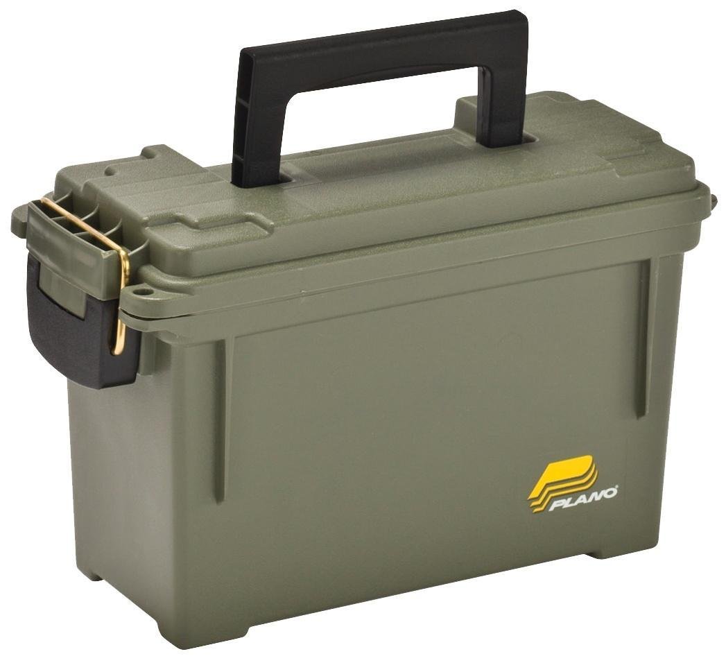 Plano Molding 1312-00 Field Box OD Green 6-8 Ammo Capacity Durable
