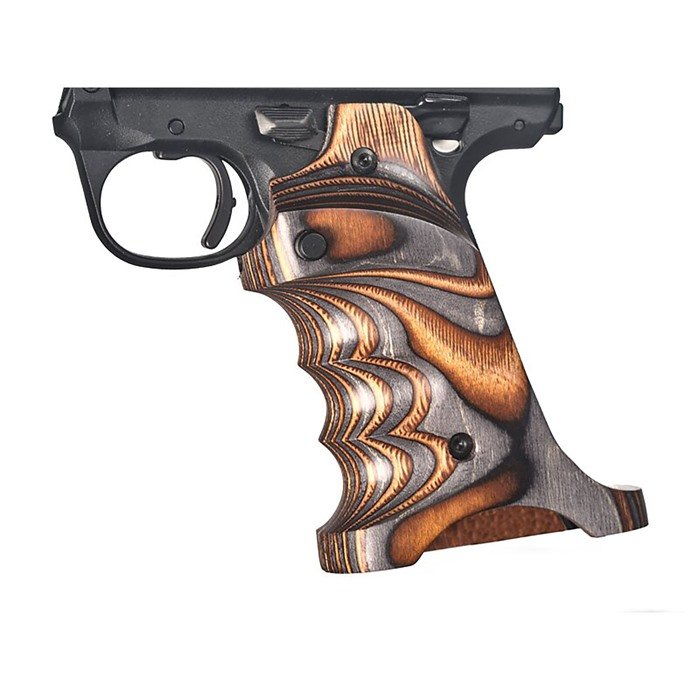Volquartsen VF45TG-BG Laminated Grips Brown/Gray Ruger Mark IV 22/45