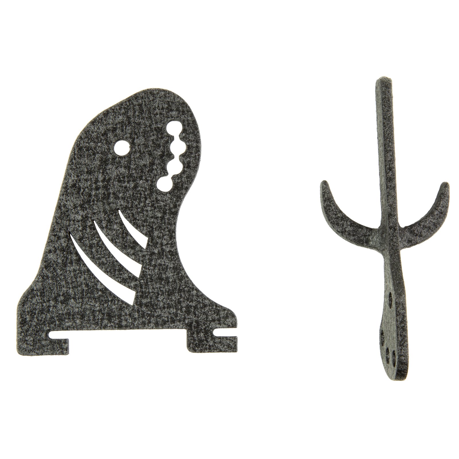 Skull Hooker Arm Prong for Trophy Tree Black