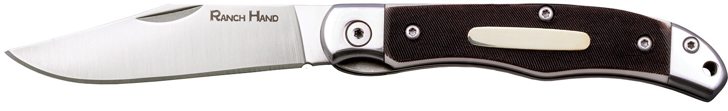 Buy Cold Steel CSFL3RB Ranch Hand 3" Folding Knife SK-5 Steel Brown Handle online
