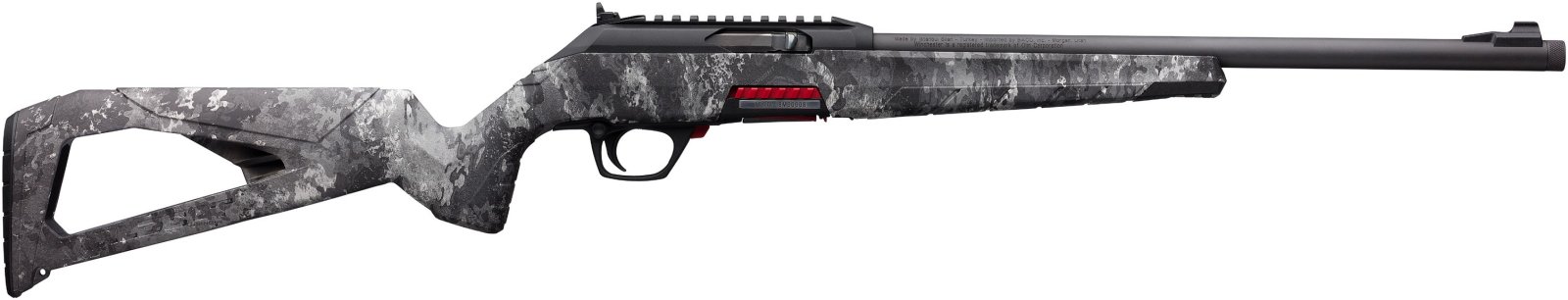 Winchester Wildcat Semi-automatic Rifle 22 LR 16.5 in Matte Midnight Camo - Winchester - 22 LR