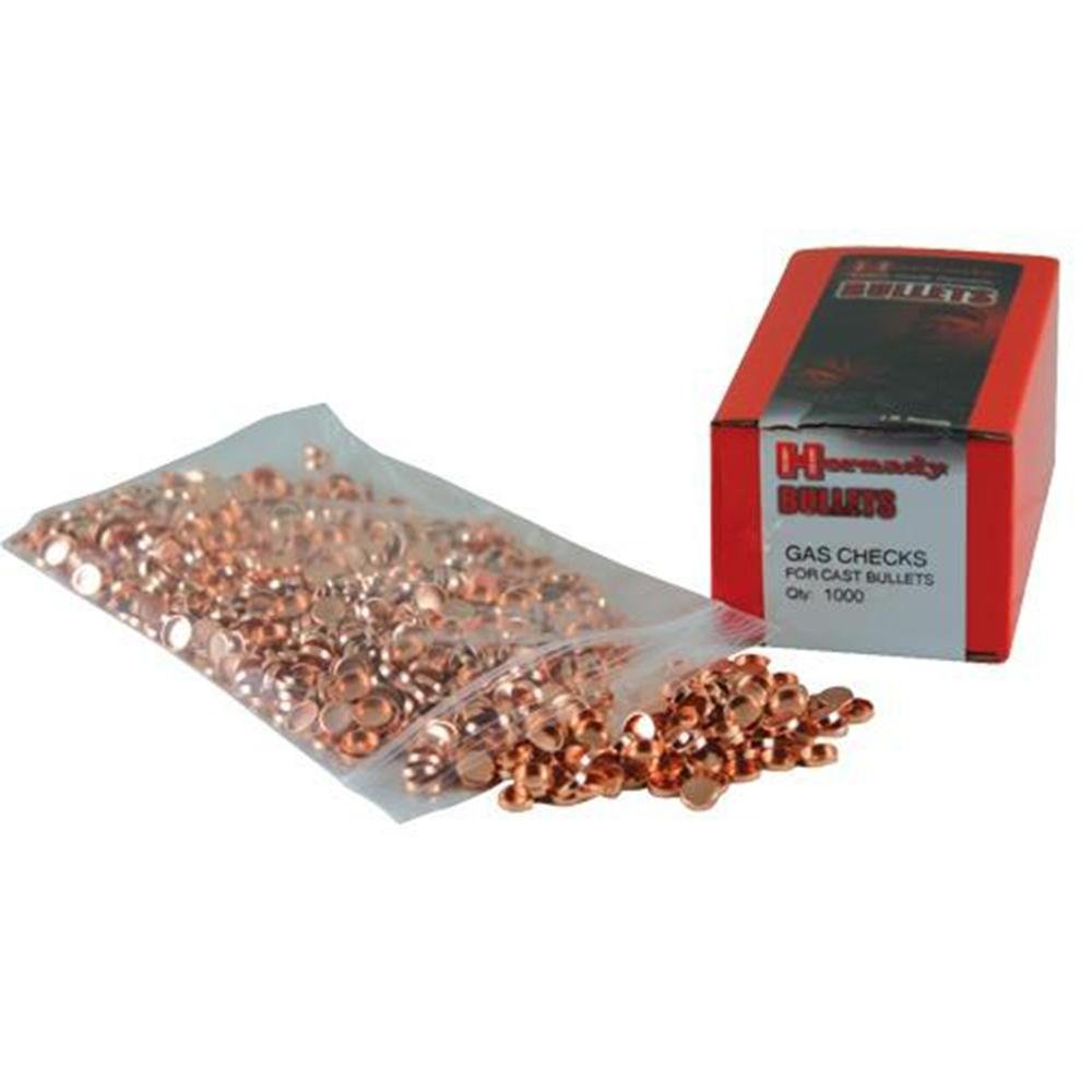 Hornady 7030 25 Cal Gas Checks 1000/Box - Hornady Manufacturing Company - 25 CALIBER