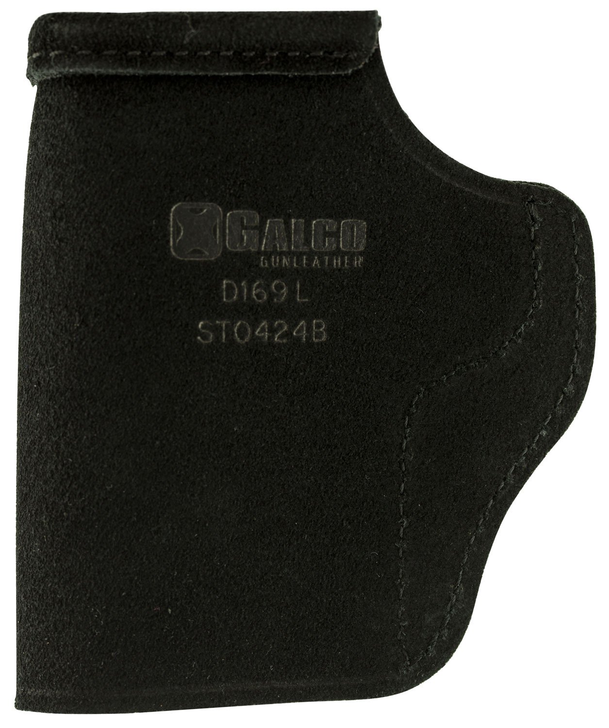 Galco STO424B Stow-N-Go IWB Holster Black Leather Right Hand 1911 3"