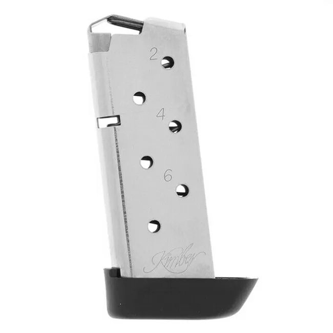 Kimber Micro 9 Extended Magazine, 7-Round 9mm, High-Quality Stainless Steel