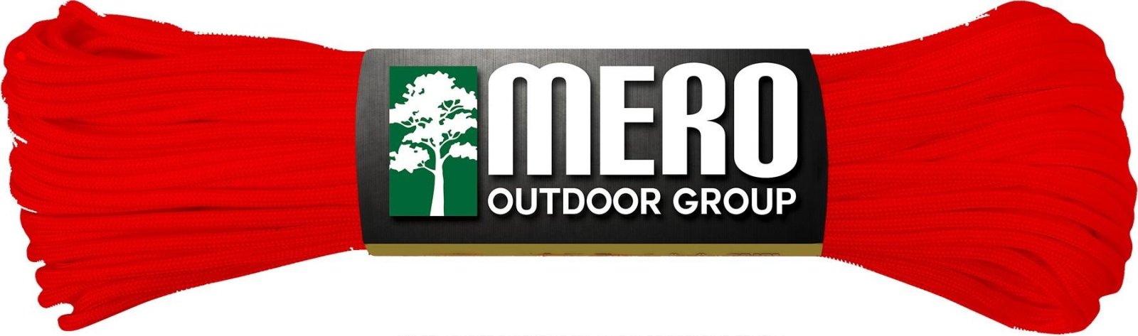 Mero 550 Paracord - 100' 550 lb Red Imperial - E.L. Wood Braiding Co. Inc.