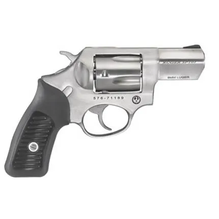 Ruger SP101 9mm Luger 2.25 in Barrel Satin Stainless 5rd Capacity - Ruger - 9mm for sale at TheGunDock