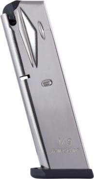 Mec-Gar Beretta 92FS Magazine 9mm 10 Rounds Steel Nickel - Mec-Gar USA - 9 mm