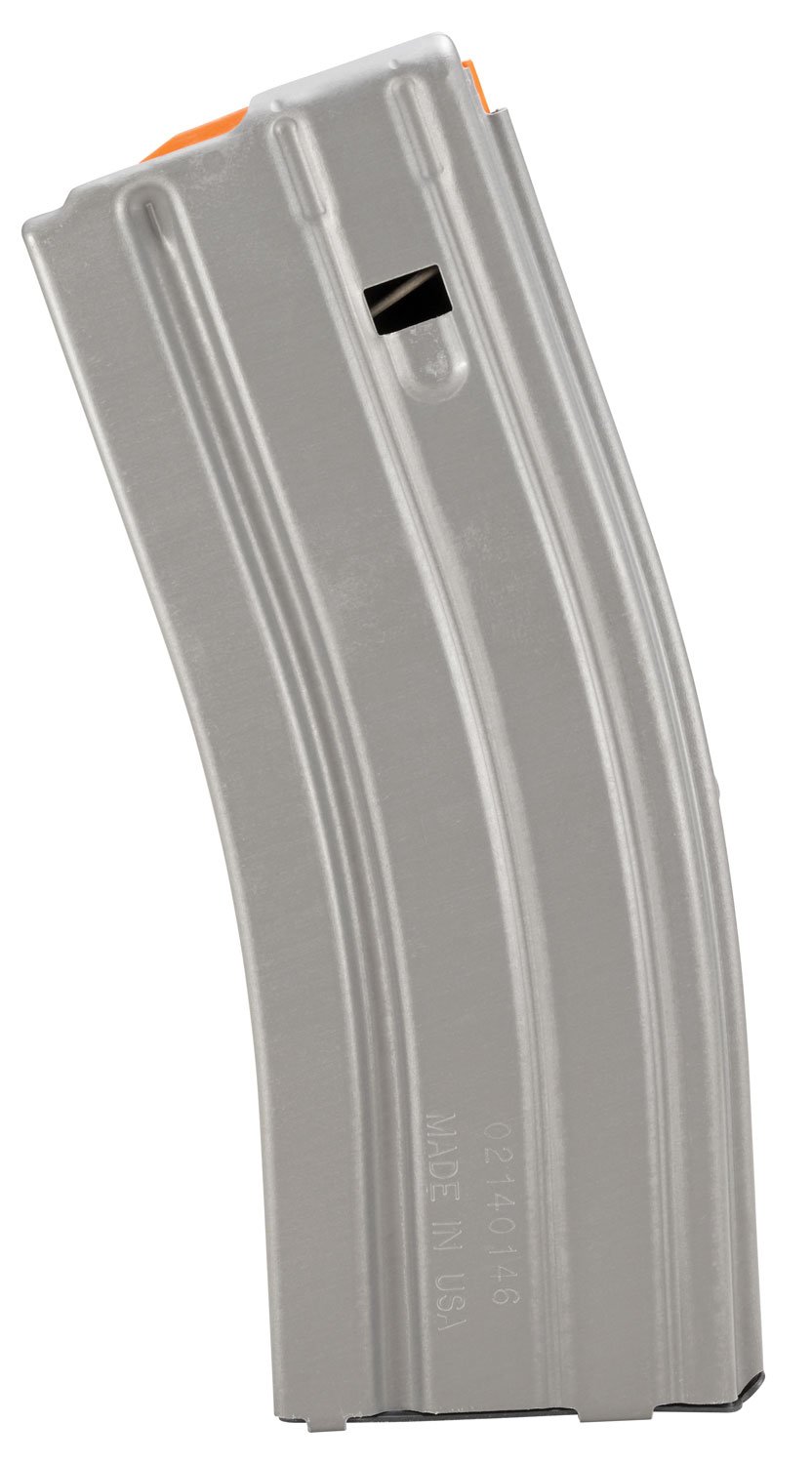 DuraMag 3023002178CPD AR-15 30rd Magazine .223/5.56 Gray Orange Follower