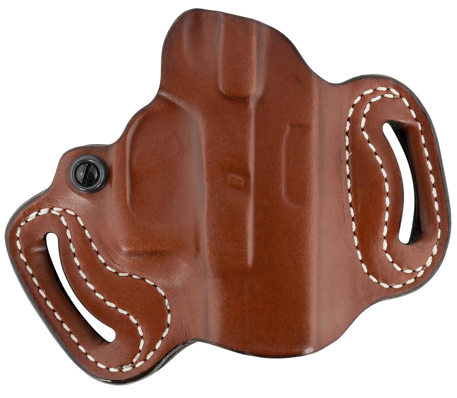 DeSantis 086TAE1Z0 Mini Slide OWB Tan Leather Holster for Glock 17/19/22/23