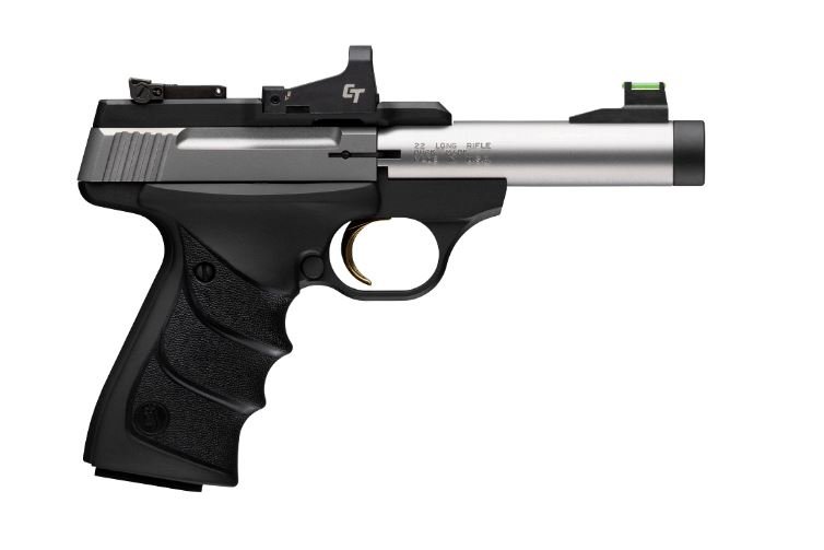 Browning 051595490 Buck Mark Micro Bull SR 22LR 4" Red Dot Threaded Barrel