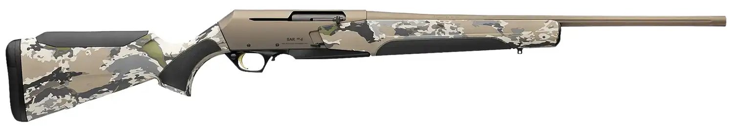 Browning BAR MK 4 270 WIN 4+1 22 Sporter Contour/ Flute Cerakote Smoked Bronze  - Browning - .270 Win