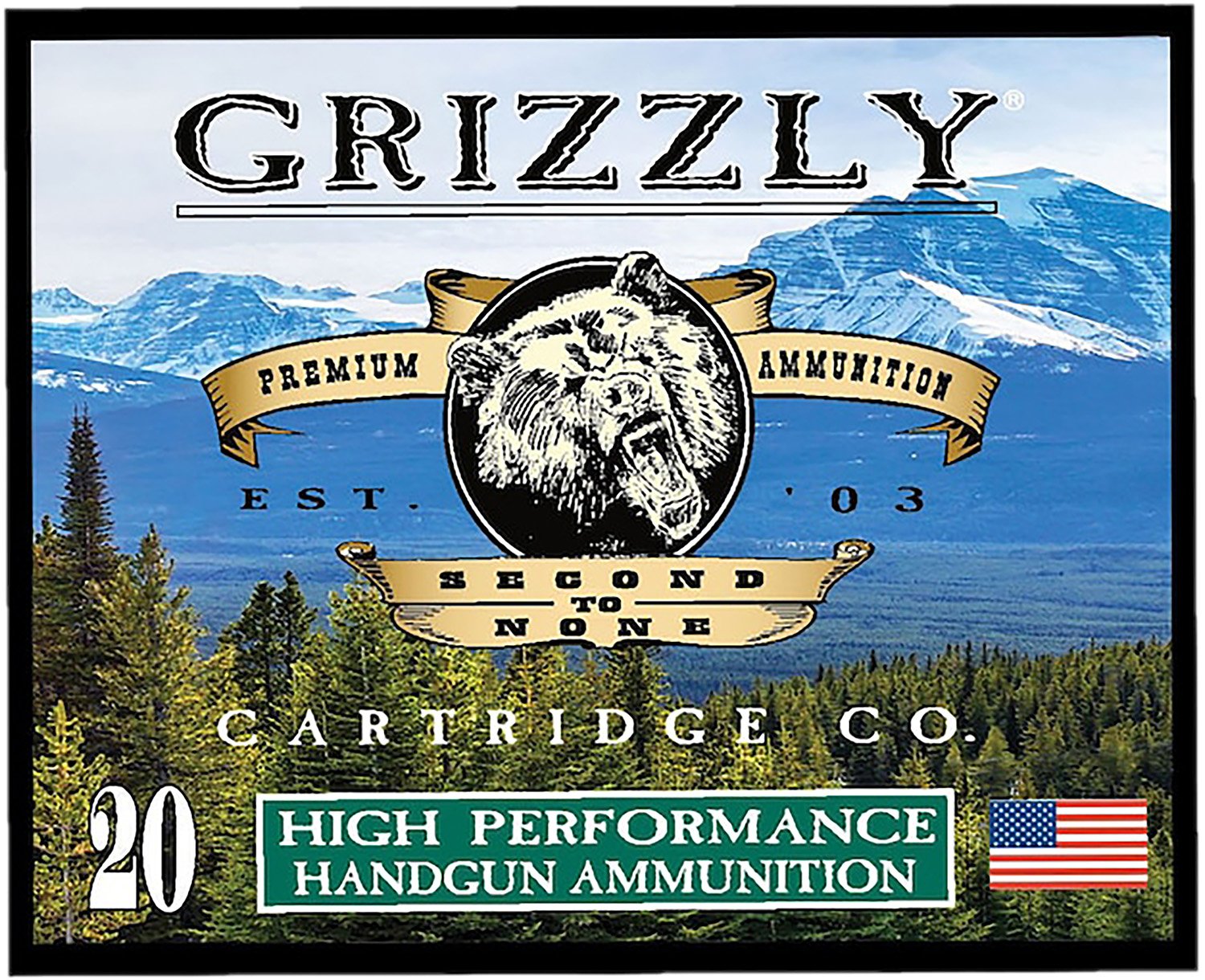 Grizzly GC38SP9 Ammo 38 Special 148gr FMJ Flat Point 20/Box - GRIZZLY - .38 SPECIAL