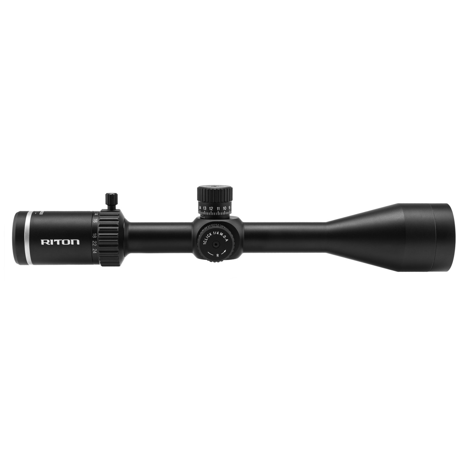Riton Optics 6-24x50 HD Scope 50mm Matte Black SFP 1C624AS23