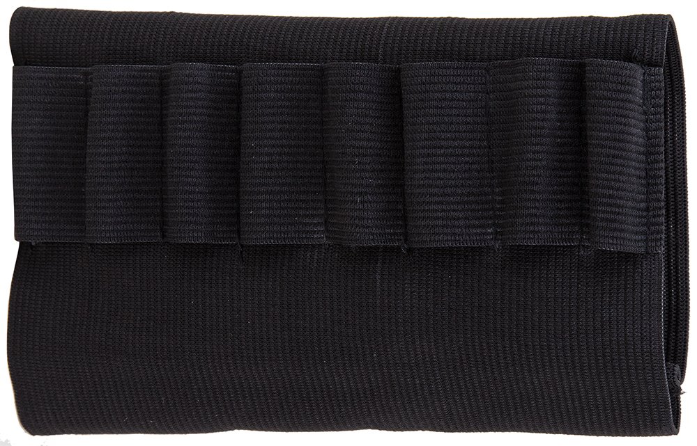 Bulldog Cases Butt Stock Shell Holder Fits Rifle Shells Black WBSR - Bulldog - BLACK