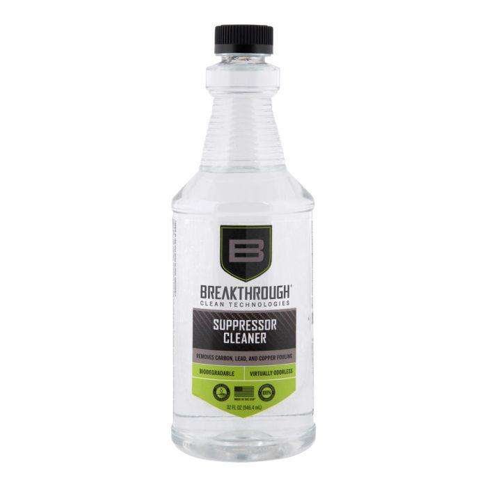 Breakthrough Clean Suppressor Cleaner 32 oz Water-Based Ammonia-Free