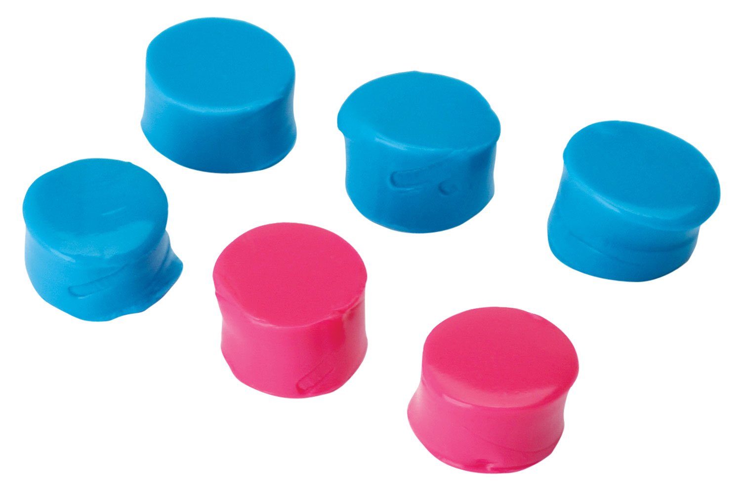 Walkers Silicone Ear Plugs 32dB Hearing Protection Pink/Teal 3 Pack - GWP-SILPLG-PKTL - Walker's
