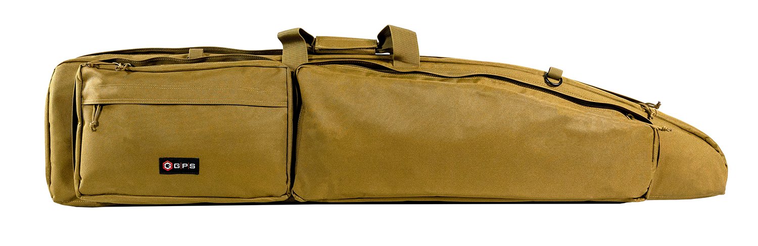 G Outdoors GPSDBRC42TAN Double Bolt 42" Tan Rifle Case for 2 Scoped Rifles - GPS