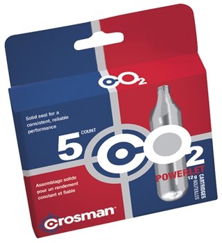 Crosman 231B Powerlet CO2 12 Grams 5 Pack - Crosman - 12 GRAM