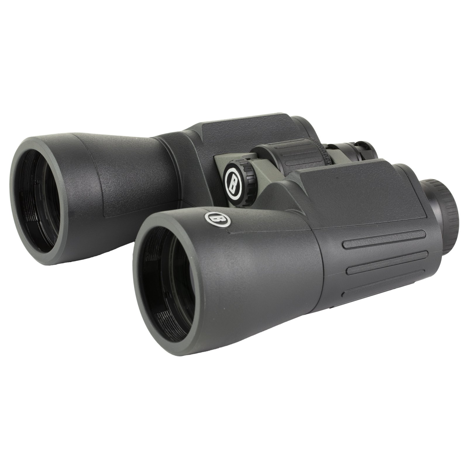 Bushnell Powerview 2 20x50mm Binoculars - BK-7 Porro Prism, Black Rubber Armor