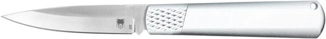 CobraTec Gideon Hdn Release Silver - CobraTec Knives