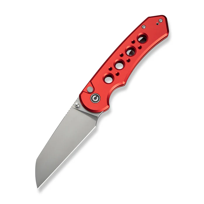 Buy CIVIVI Pragma Prime 3.49In 14C28N Stonewashed Red Alu Thumbstud Button Lock online