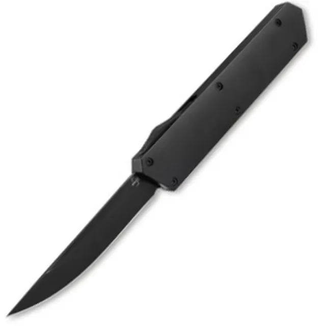 Boker Plus Kwaiken OTF 3.46 In VG-10 Black Aluminum