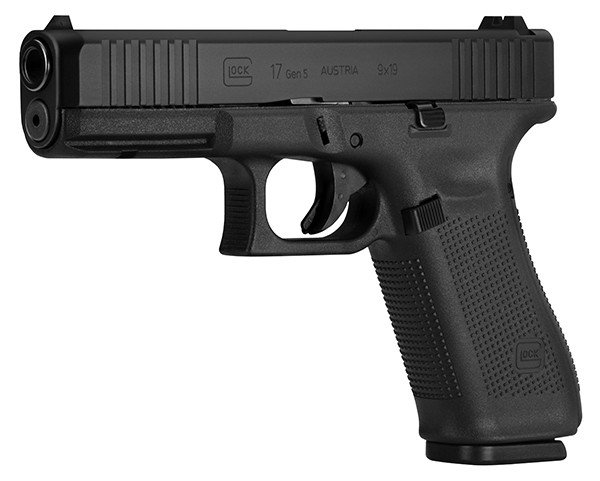 Glock G17 Gen5 Pistol 9mm Luger 4.49" Barrel Fixed Sights 17 Round
