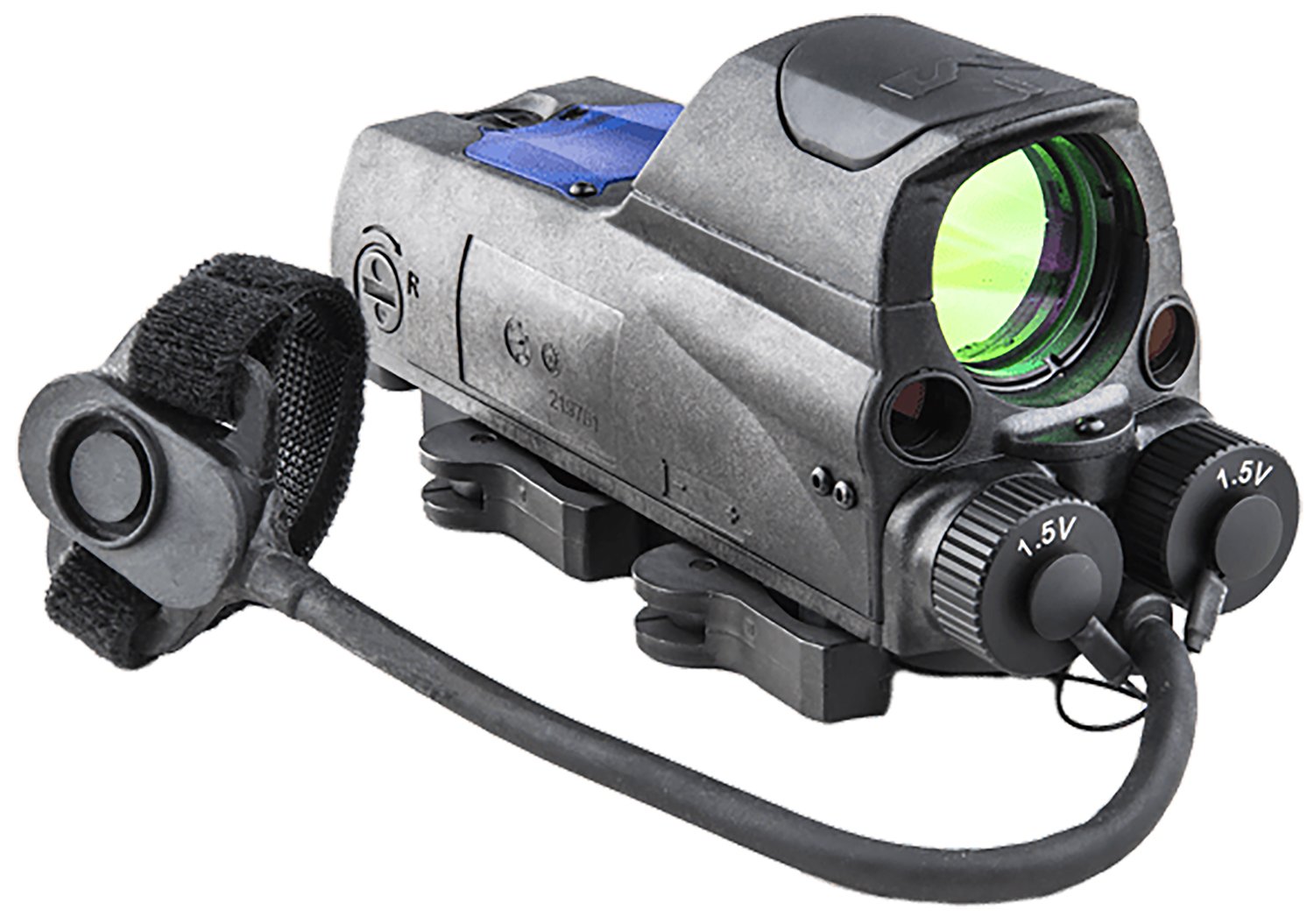 Meprolight 0687741 MOR PRO Black 1x30mm 4.3 MOA Dot Green & IR Laser
