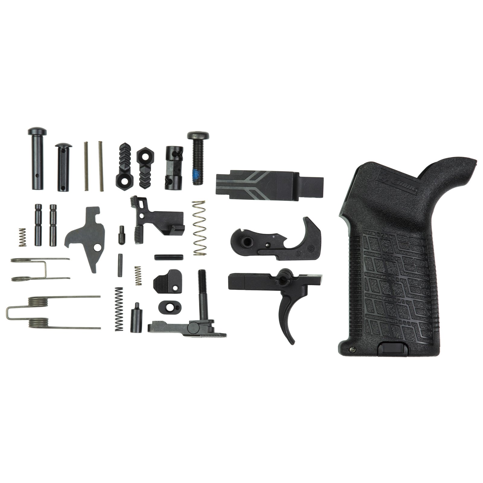 CMMG S5CA642 Lower Parts Kit AR15 Ambi Safety Black Complete