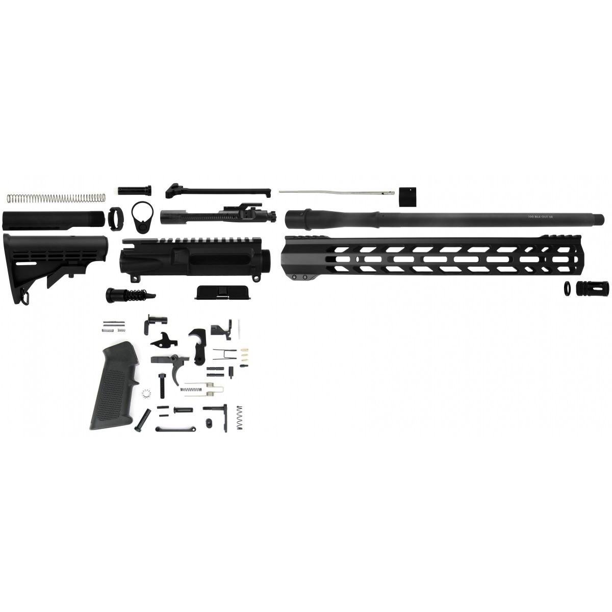 TacFire RK300-LPK .300 Blackout Rifle Kit, 7.5" Barrel, MLOK Handguard