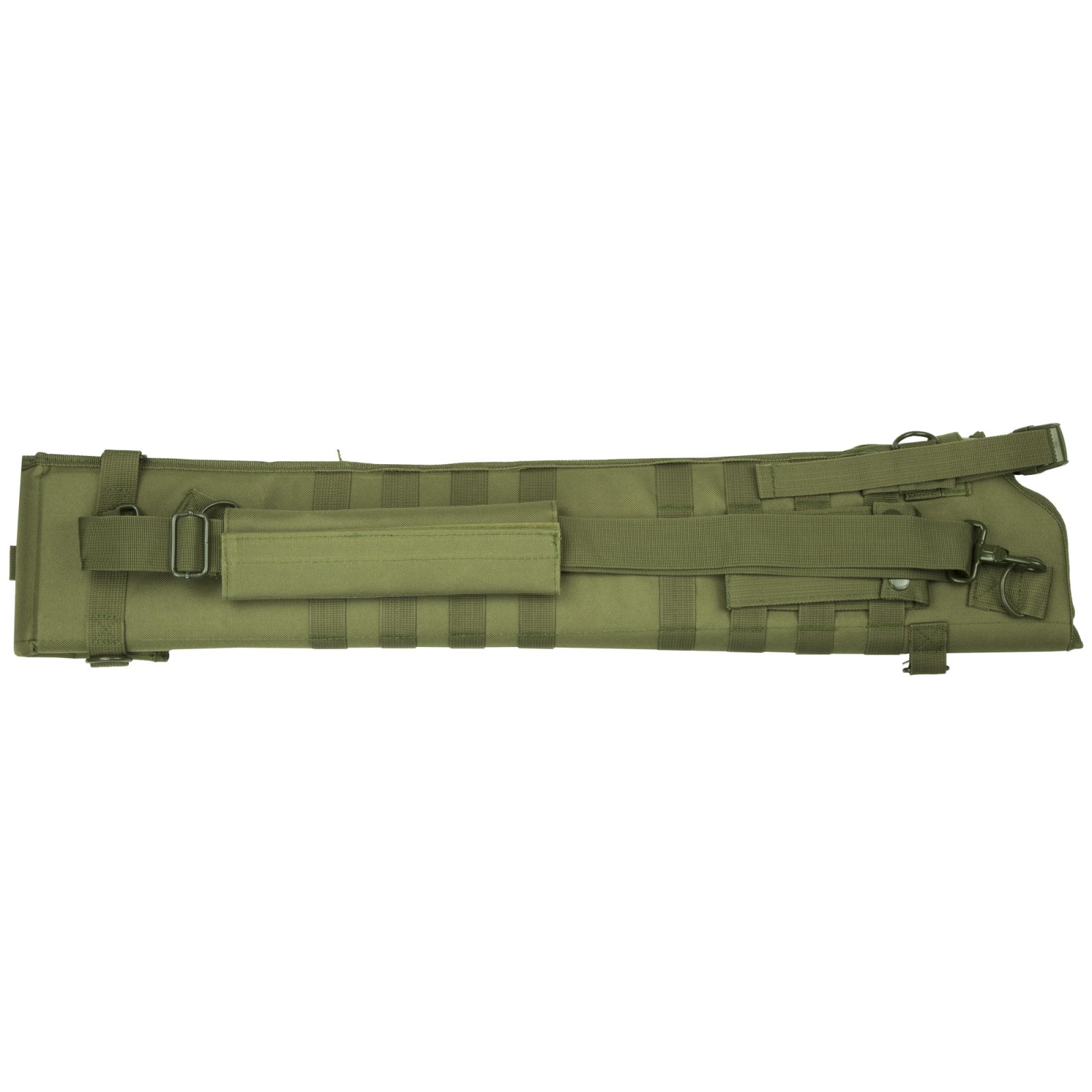 NcStar CVSCB2917G Tactical Shotgun Scabbard, MOLLE, 29"-34.75", Green - NcSTAR
