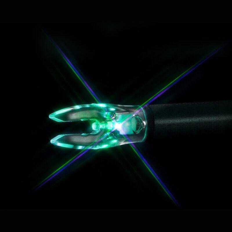 Buy Nockturnal NT-320 Lighted Nocks Strobing Blue/Green 3pk Polycarbonate online