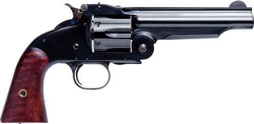 Cimarron CA8666 No.3 American .44-40 5" Blued Revolver Walnut Grips